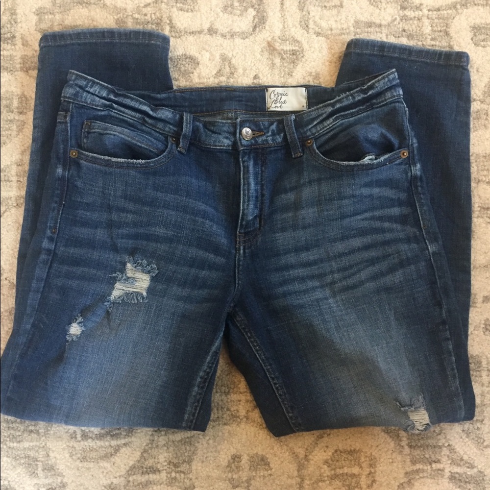 Cosmic Blue Love Jeans